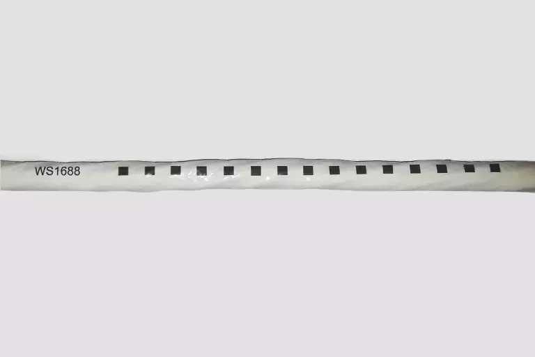 WS1688 black box on white colored wire.